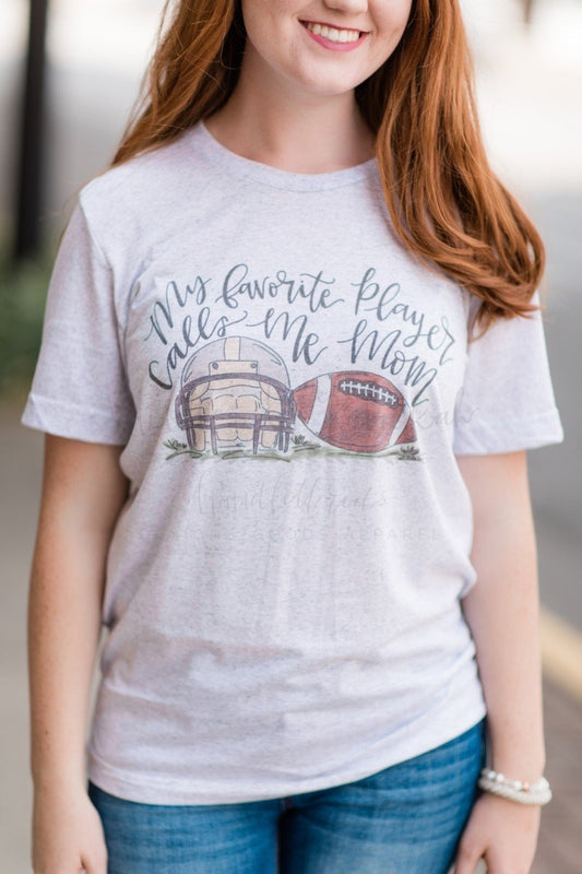 Football Mom Tee - Doodles by Rebekah