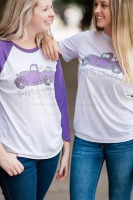 Tailgates & Touchdowns Tee - Baseball Tee