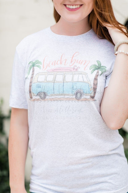 Beach Bum Tee - Doodles by Rebekah