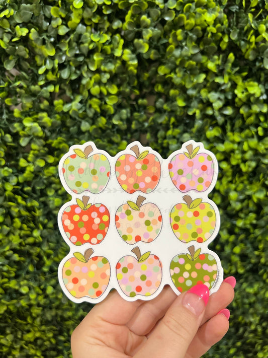 Apple Collage Sticker