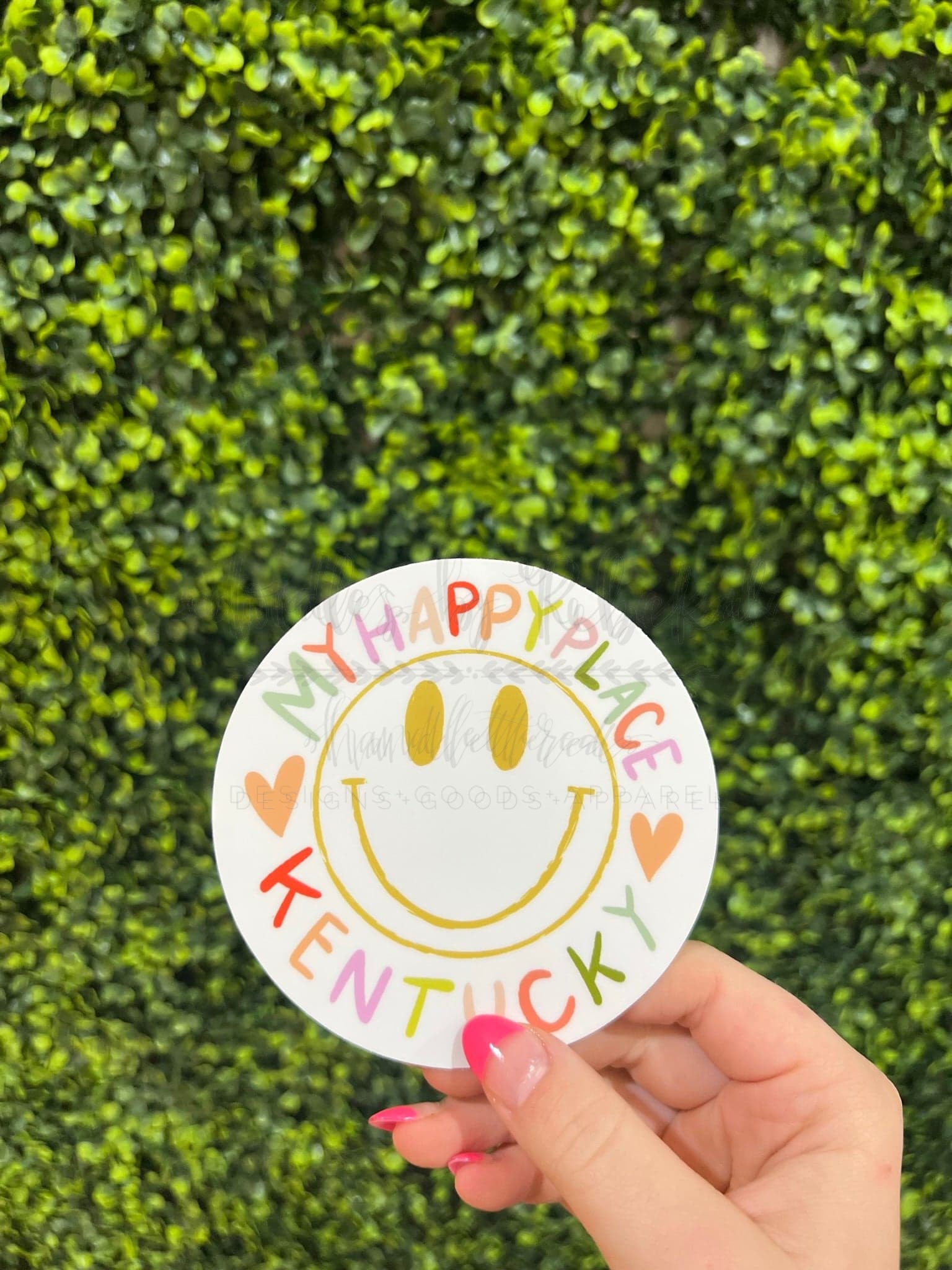 My Happy Place Kentucky Sticker - Sticker