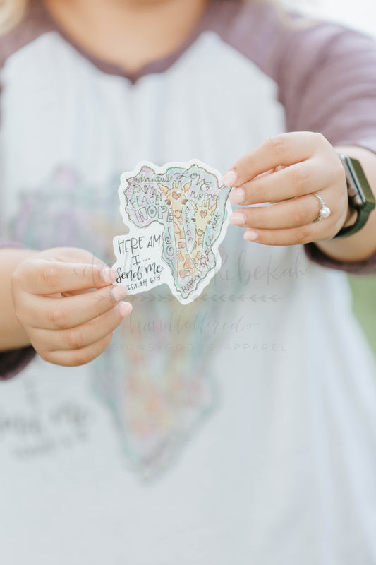 Africa Sticker - Tees