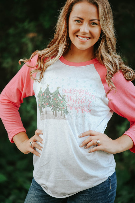 Winter Wonderland - Baseball Tee