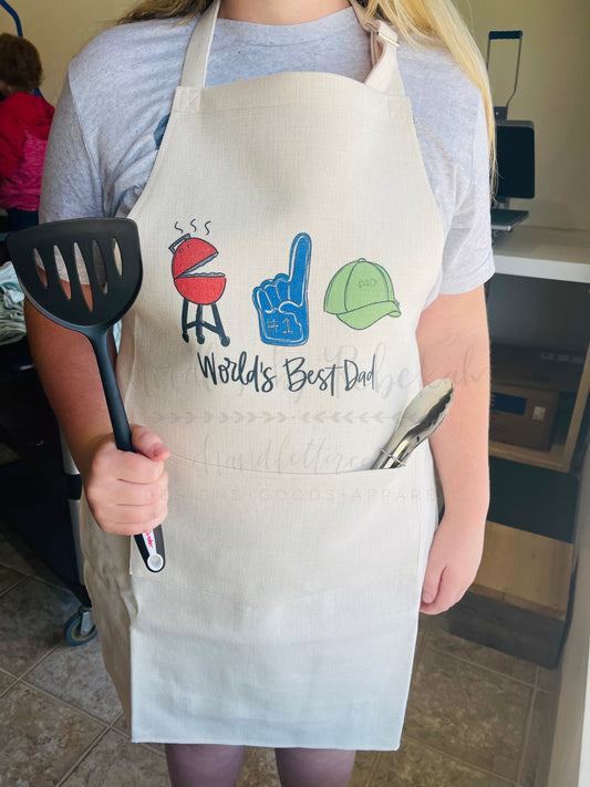 World's Best Dad Apron