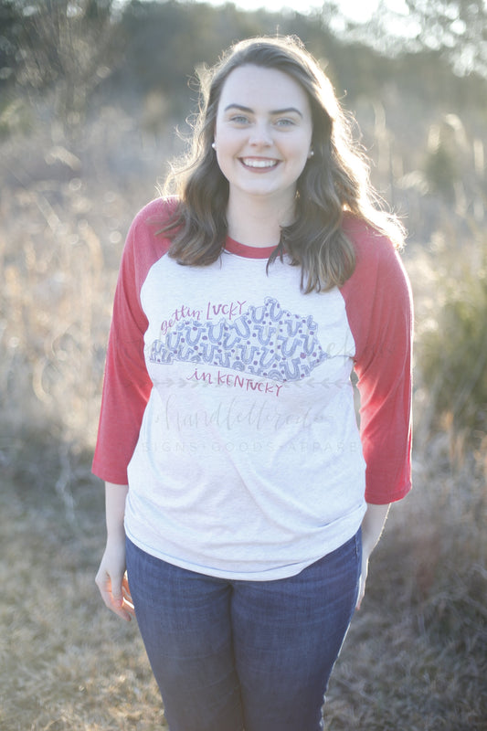 Gettin Lucky in Kentucky - Tees