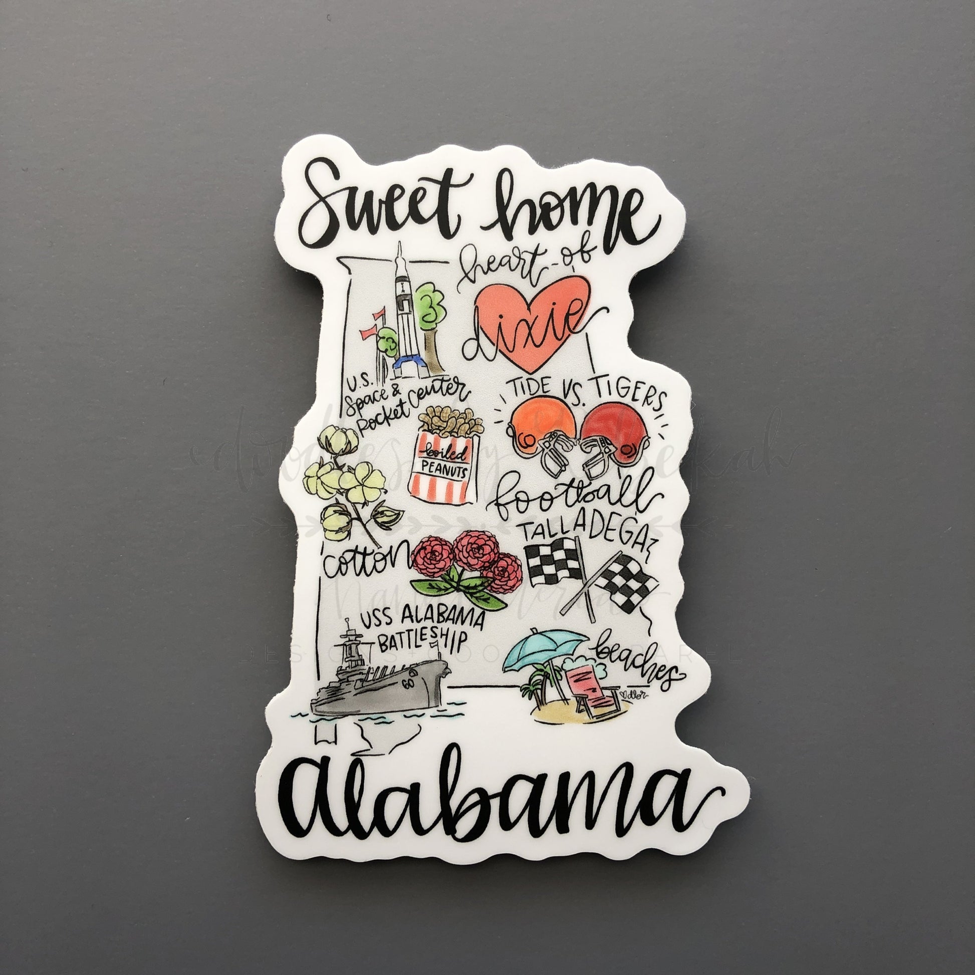 Sweet Home Alabama Sticker - Sticker