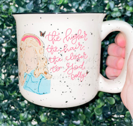 The Higher The Hair Mug