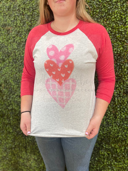 Stacked Hearts