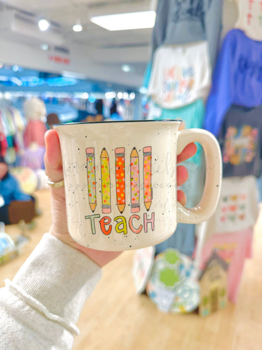 Teach Pencil Mug