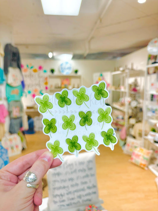 Lucky Clover Sticker