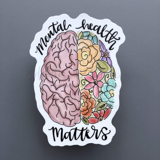 Mental Health Matters Sticker