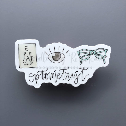 Optometrist Sticker