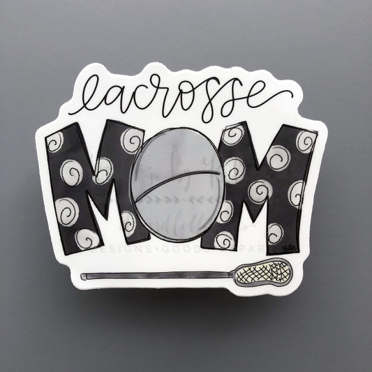 Lacrosse Mom Sticker
