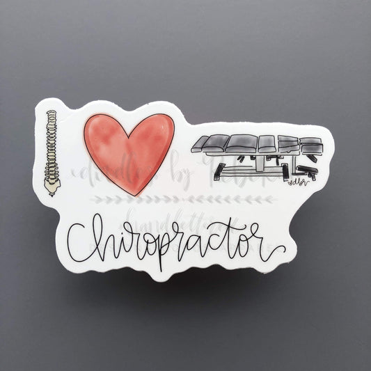 Chiropractor Sticker