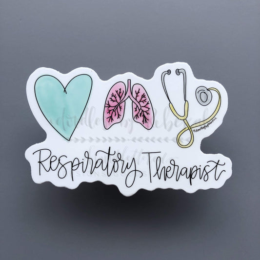 Respiratory Therapist Sticker