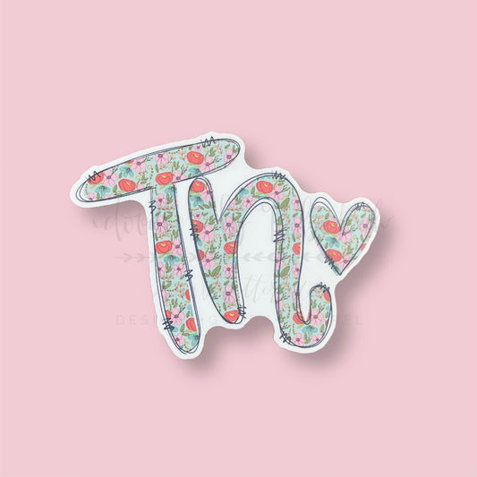 TN (Flowery) Sticker