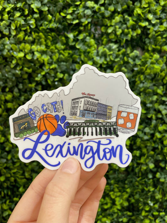 Lexington, KY Collage Sticker