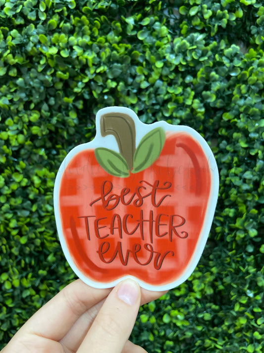 Best Teacher Ever Sticker