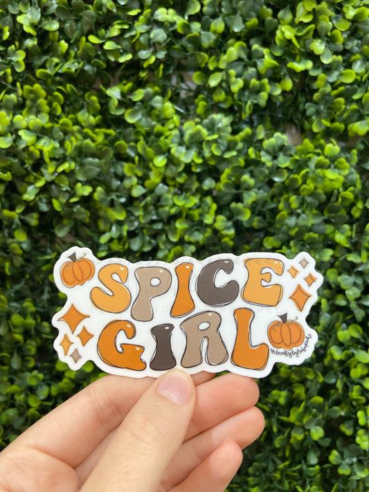 Spice Girl Sticker