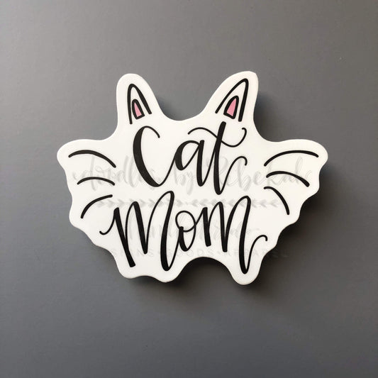 Cat Mom Sticker
