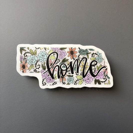 Oklahoma Floral Home Sticker