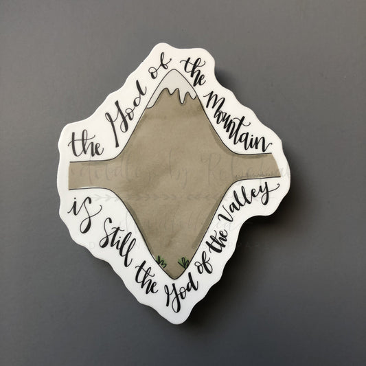 The God of the Mountain Sticker