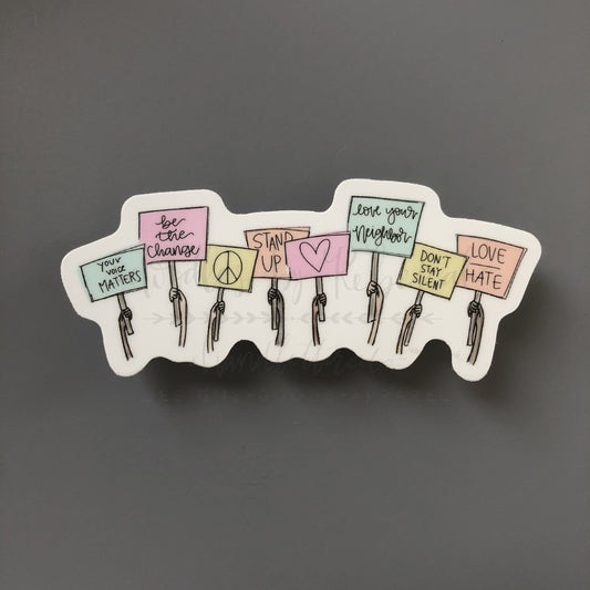 Your Voice Matters Sticker
