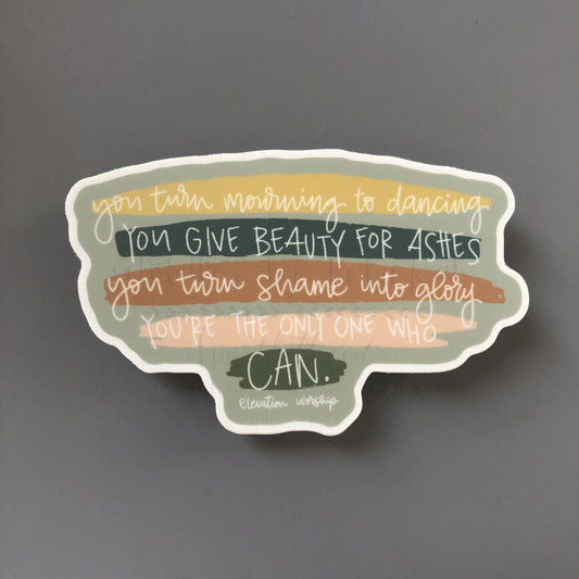Graves Into Gardens Sticker