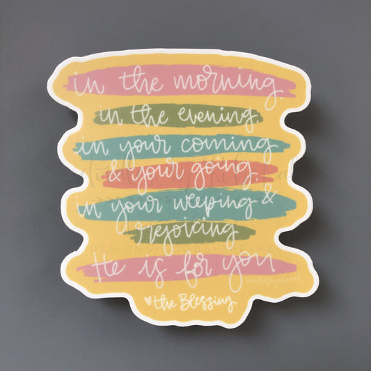 The Blessing Sticker