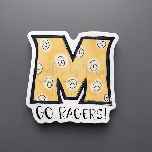 Murray 'M' Sticker