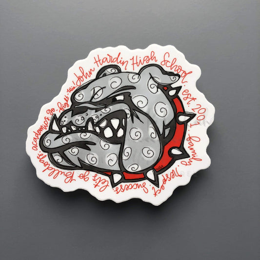 John Hardin High School Sticker