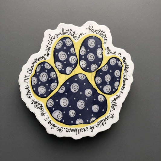 Elizabethtown Panthers Sticker