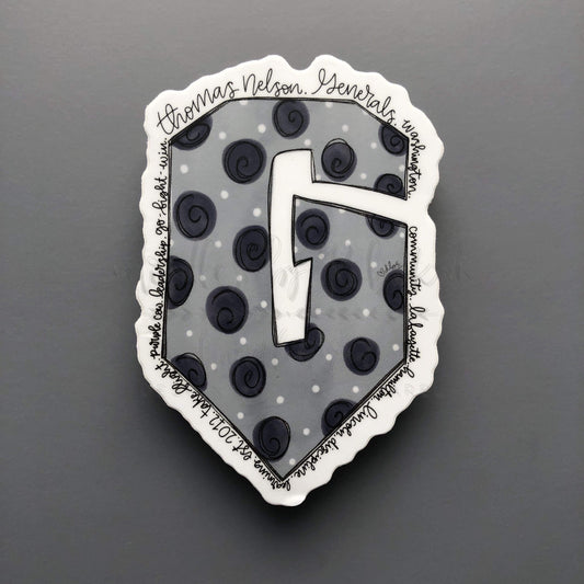 Thomas Nelson Generals 'G' Sticker