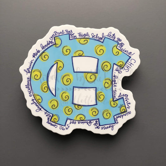 Central Hardin High School Sticker