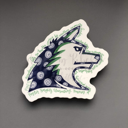 Foster Heights Elementary School Sticker