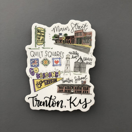 Trenton County, KY Sticker