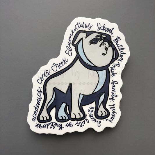 Cox's Creek Elementary School Sticker