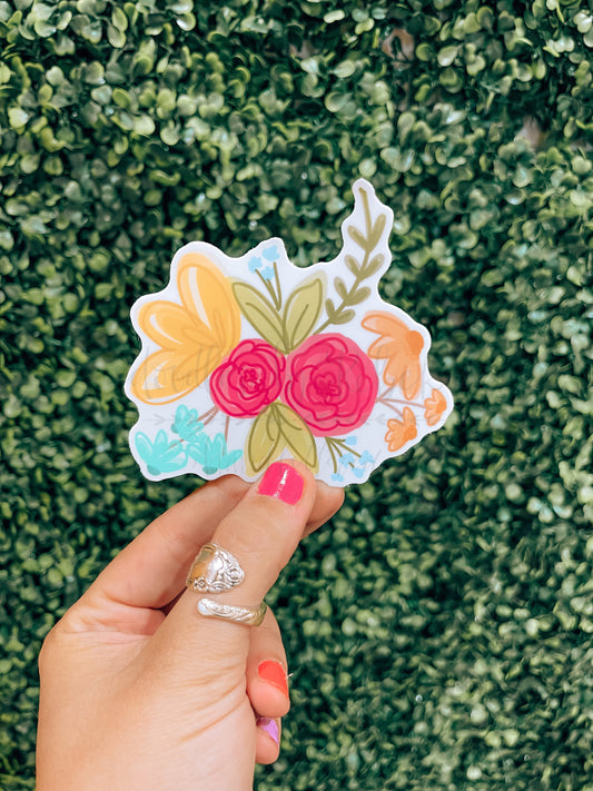 Spring Flowers Sticker