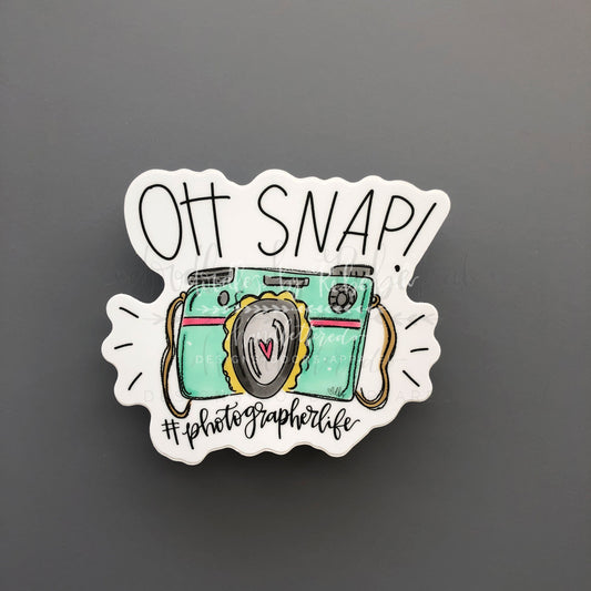 Oh Snap! Sticker - Sticker