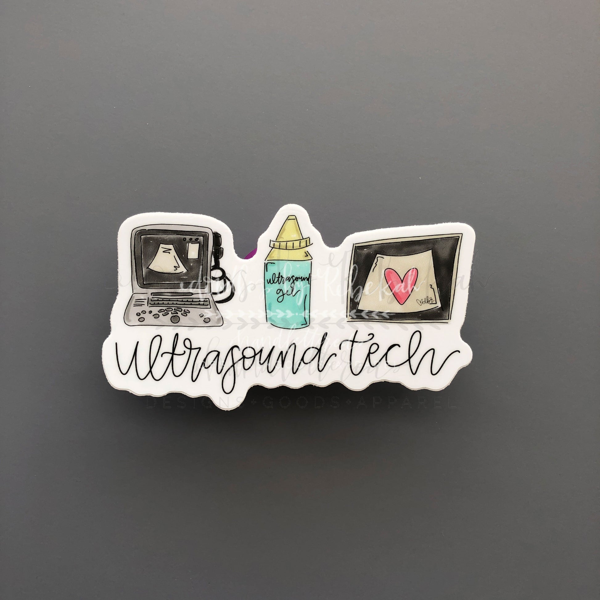 Ultrasound Tech Sticker - Sticker