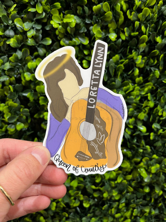 Loretta Lynn Sticker