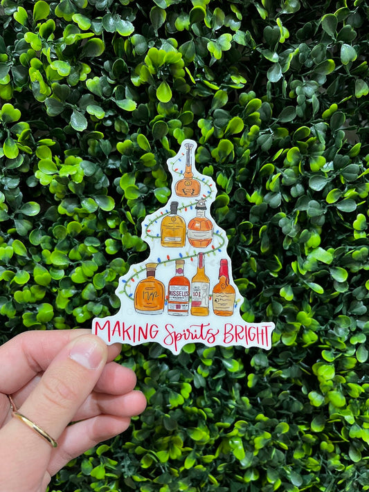 Making Spirits Bright Sticker