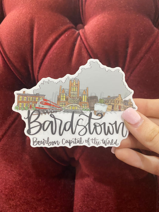 Bardstown (Bourbon Capital of the World) Sticker - Sticker