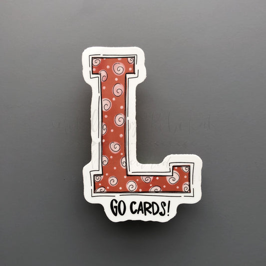 Louisville L Sticker - Sticker