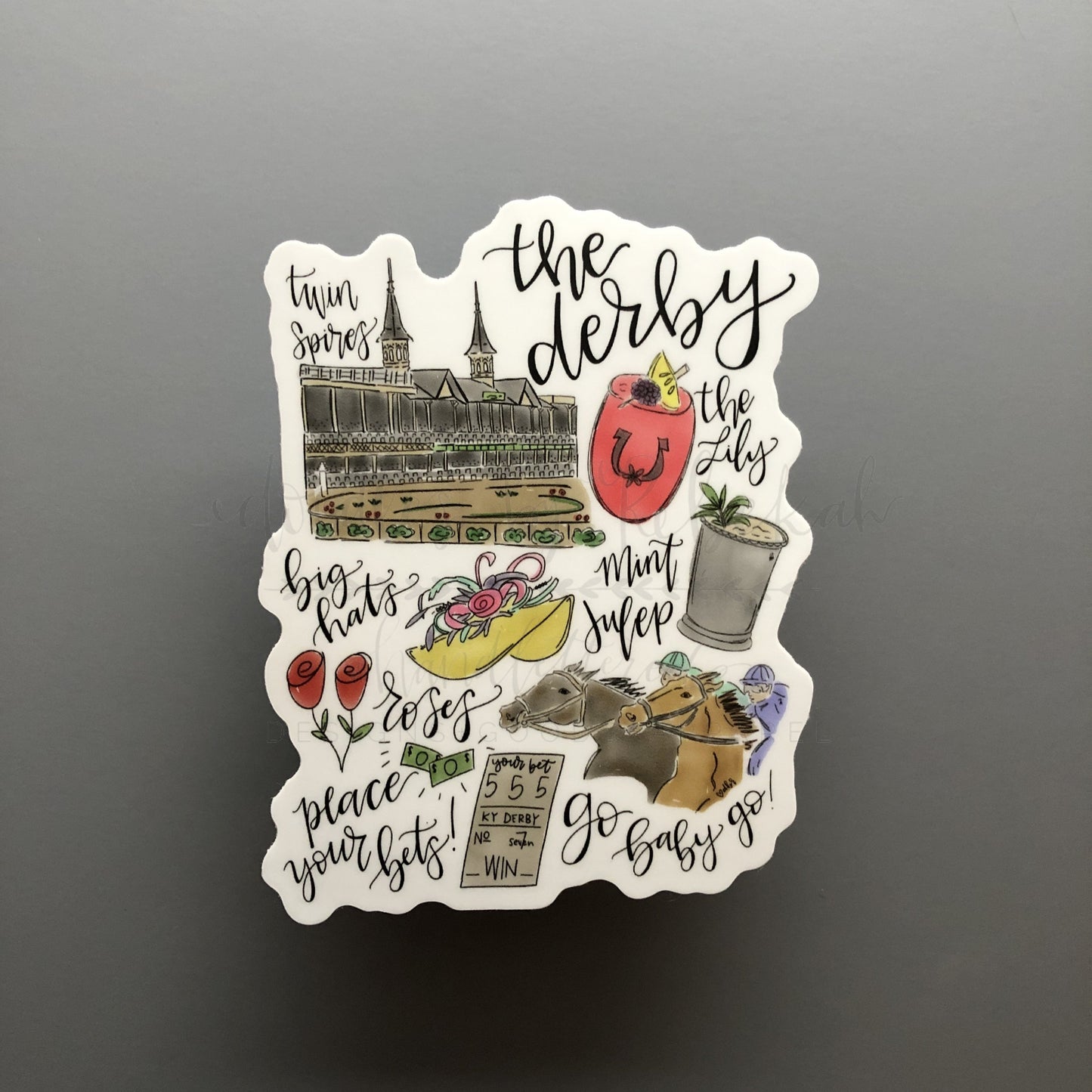 The Derby Sticker - Sticker