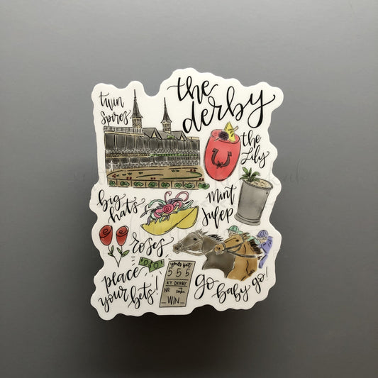 The Derby Sticker - Sticker