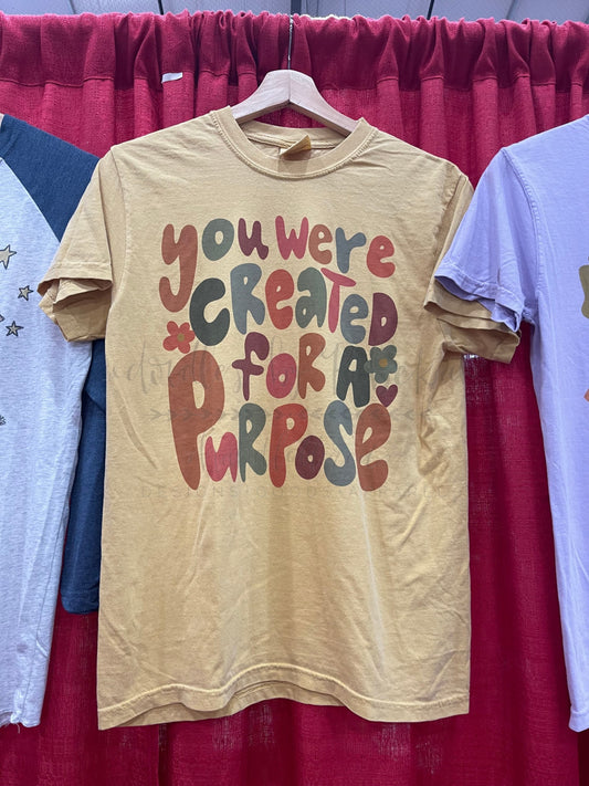 You Were Created For A Purpose Tee - Tees
