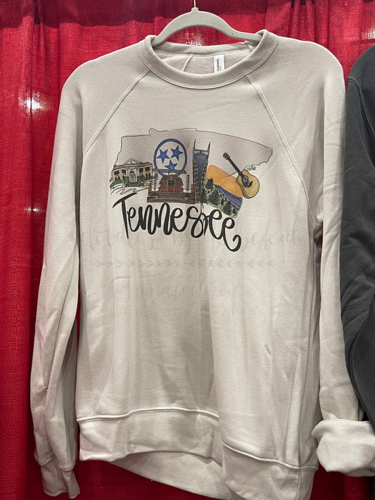 Tennessee Collage Sweatshirt