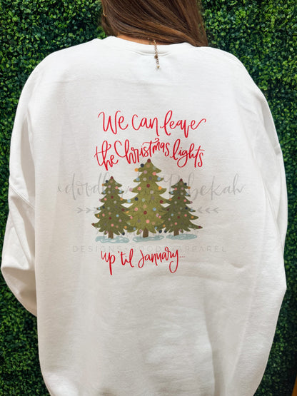 Lover Snowglobe White Sweatshirt - Tees