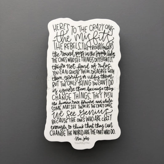 The Misfits Sticker - Sticker
